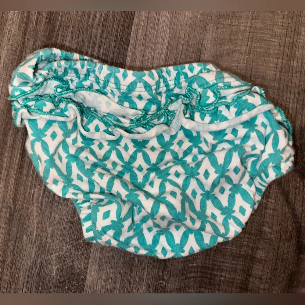 Carter's Teal Patterned Diaper Cover